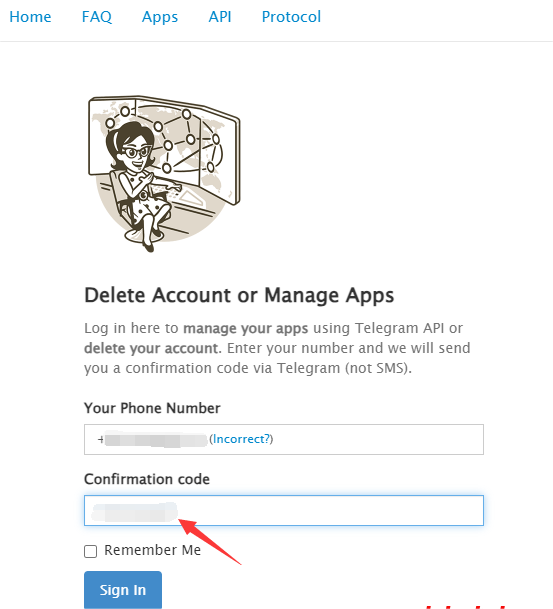 图片[3]-telegram 电报开发者API_ID 和 API_HASH 申请教程-心海资源站