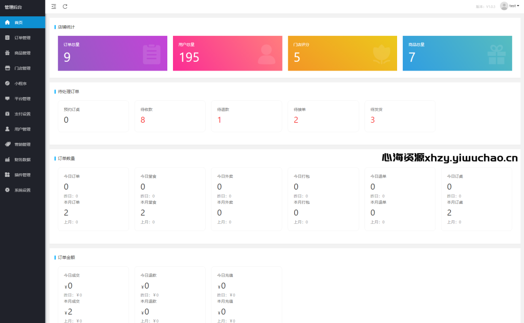 图片[7]-最新扫码点餐与外卖配送餐饮小程序系统源码（开源版） – 支持多平台与第三方配送